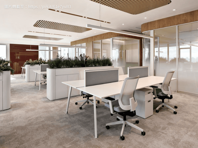 辦公室 顏色｜白色辦公室