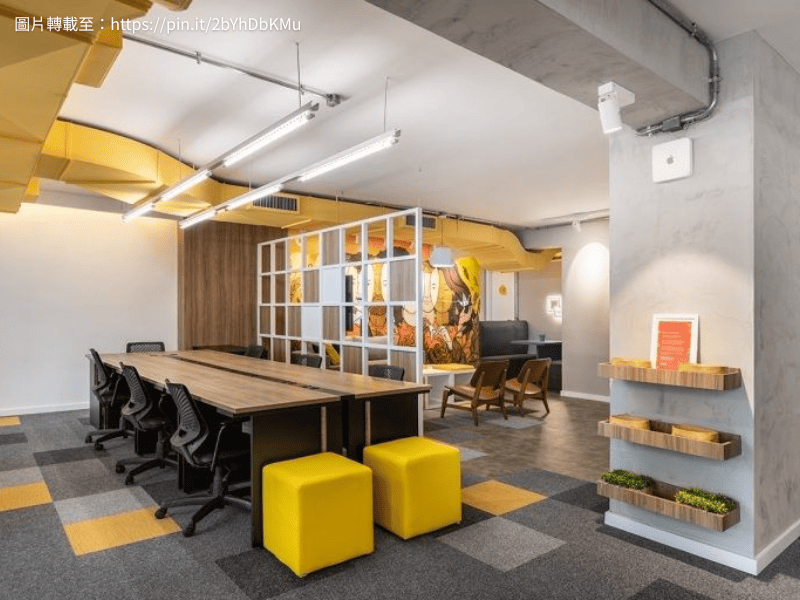 辦公室 顏色｜黃色辦公室