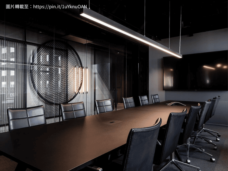 辦公室 顏色｜黑色辦公室