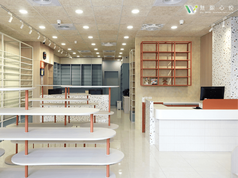 藥局裝潢作品集｜藥局系統櫃設計