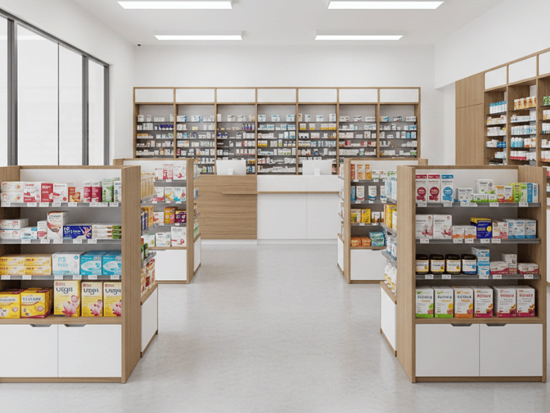藥局系統櫃設計｜藥局規劃