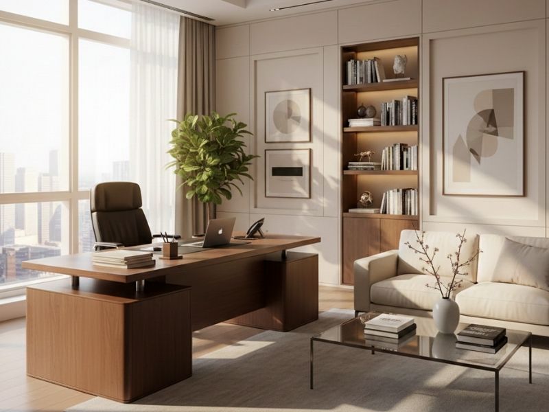 辦公空間設計｜董事長辦公室設計